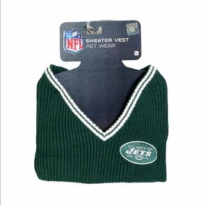 NFL NY Jets dog sweater new with tags